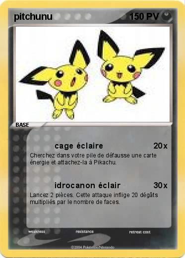 Pokemon pitchunu                               
