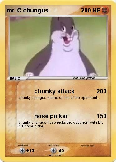 Pokemon mr. C chungus