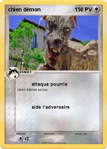 Pokemon chien démon