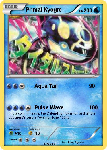 Pokemon Primal Kyogre