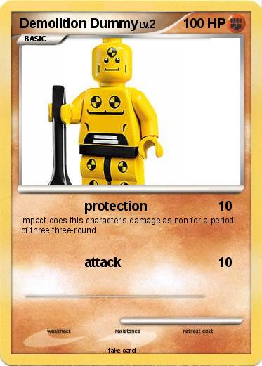 Pokemon Demolition Dummy