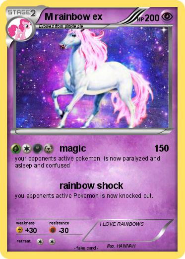 Pokemon M rainbow ex