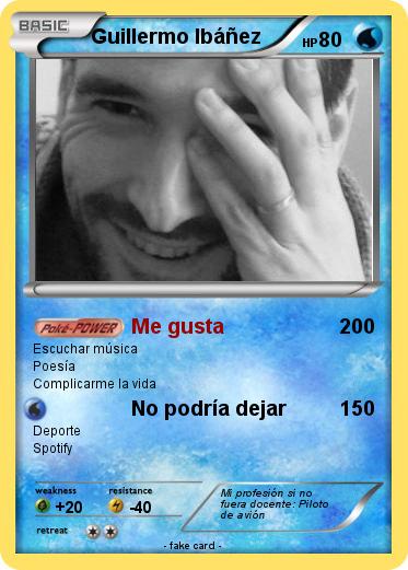 Pokemon Guillermo Ibáñez
