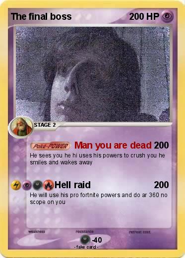 Pokemon The final boss