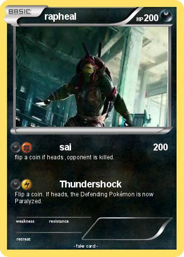 Pokemon rapheal
