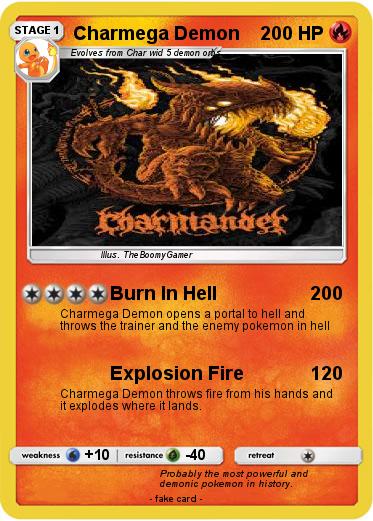 Pokemon Charmega Demon