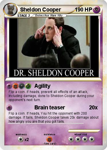 Pokemon Sheldon Cooper