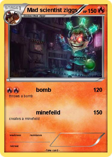 Pokemon Mad scientist ziggs