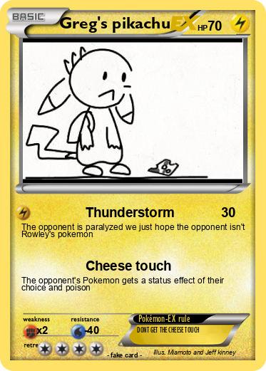 Pokemon Greg's pikachu