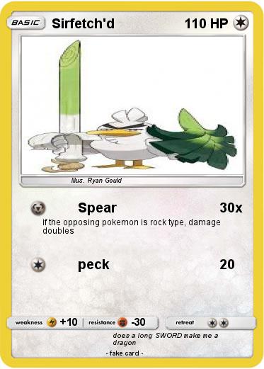 Pokemon Sirfetch'd