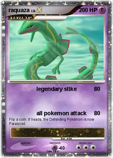 Pokemon raquaza