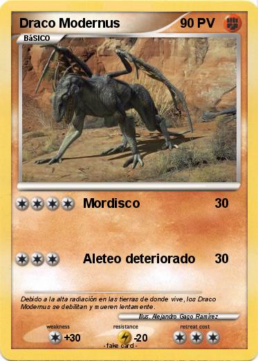 Pokemon Draco Modernus