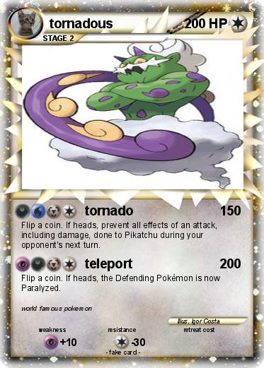 Pokemon tornadous