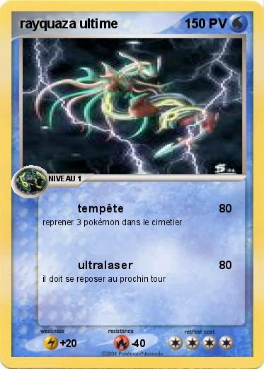 Pokemon rayquaza ultime