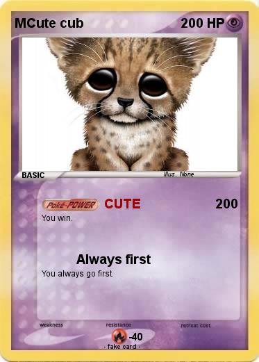 Pokemon MCute cub