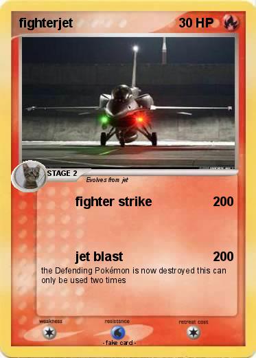 Pokemon fighterjet