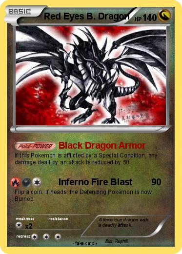 Pokemon Red Eyes B. Dragon