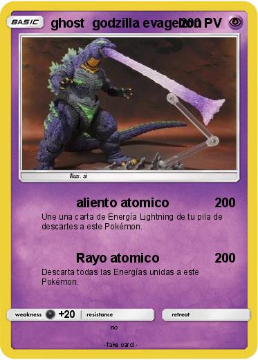 Pokemon ghost  godzilla evagelion