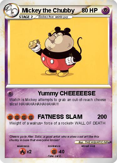 Pokemon Mickey the Chubby