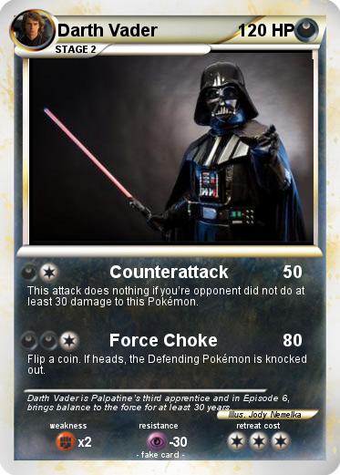 Pokemon Darth Vader