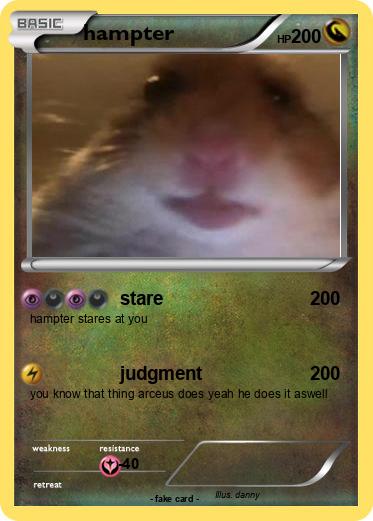 Pokemon hampter