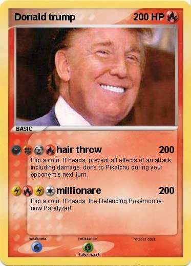 Pokemon Donald trump