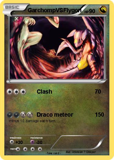 Pokemon GarchompVSFlygon