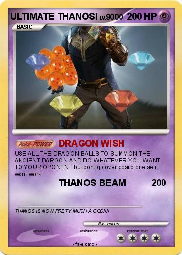Pokemon ULTIMATE THANOS!