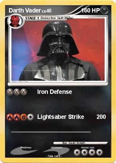 Pokemon Darth Vader