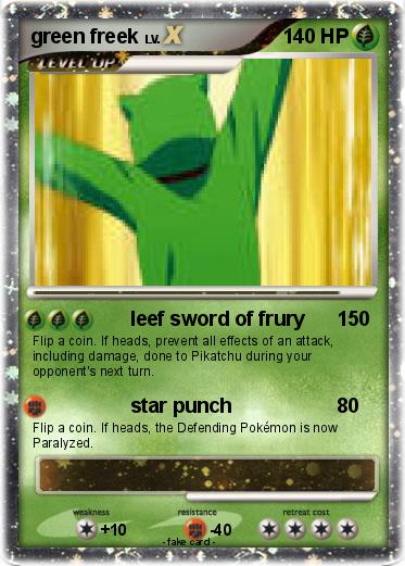 Pokemon green freek