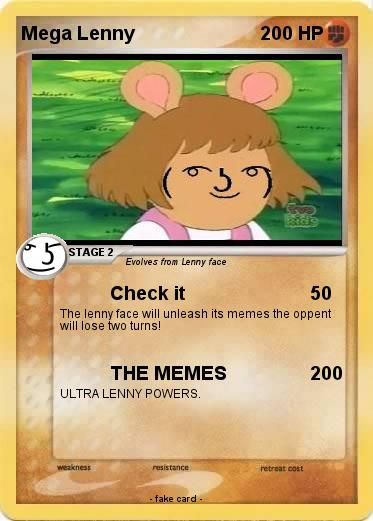 Pokemon Mega Lenny