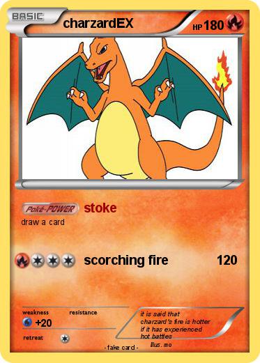 Pokemon charzardEX