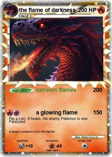 Pokemon the flame of darkness