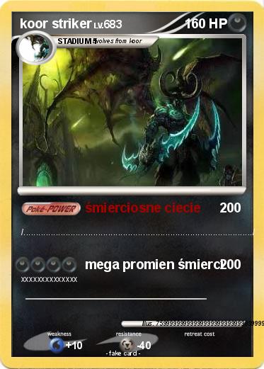 Pokemon koor striker