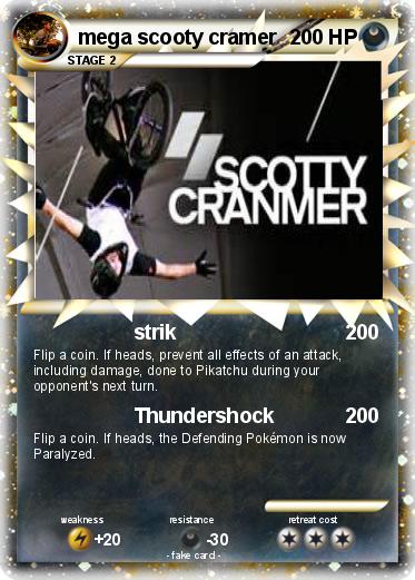 Pokemon mega scooty cramer