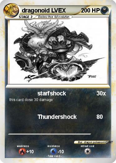 Pokemon dragonoid LVEX