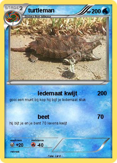 Pokemon turtleman