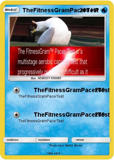 Pokemon TheFitnessGramPacerTest