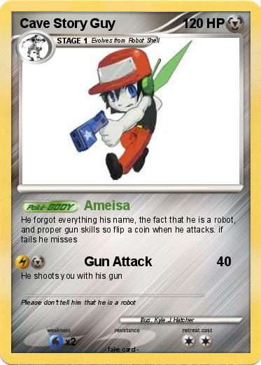 Pokemon Cave Story Guy