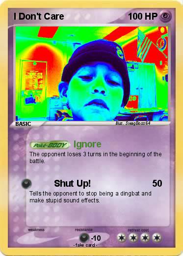 Pokemon I Don't Care