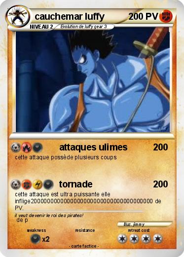 Pokemon cauchemar luffy