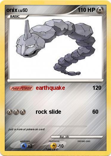 Pokemon onix