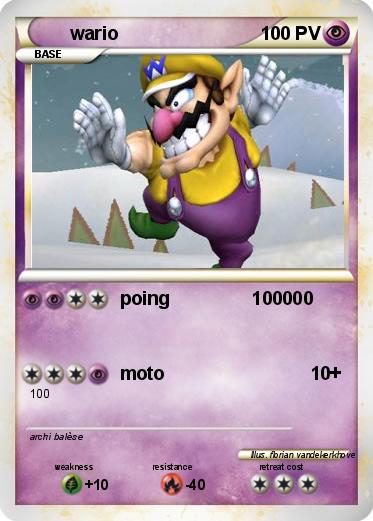 Pokemon wario