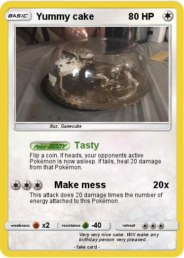 Pokemon Yummy cake