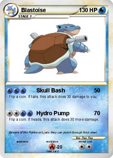 Pokemon Blastoise