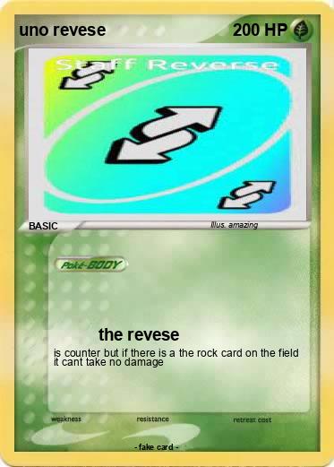 Pokemon uno revese