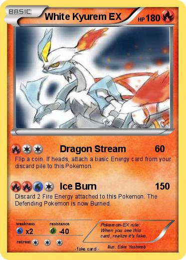 Pokemon White Kyurem EX