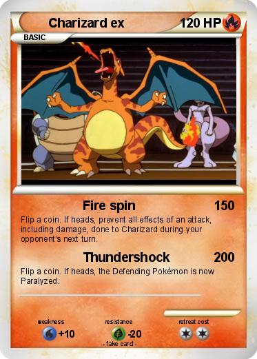 Pokemon Charizard ex