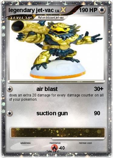 Pokemon legendary jet-vac