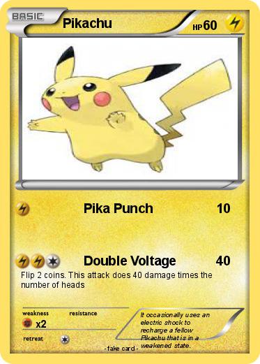 Pokemon Pikachu